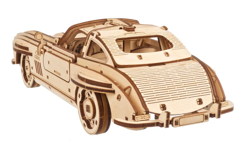Ugears 3D-Holzpuzzle Flügeltüren-Sportcoupé Image 9