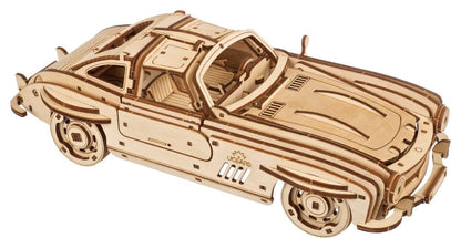 Ugears 3D-Holzpuzzle Flügeltüren-Sportcoupé Image 15