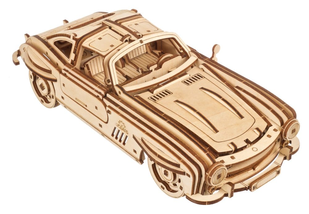 Ugears 3D-Holzpuzzle Flügeltüren-Sportcoupé Image 16