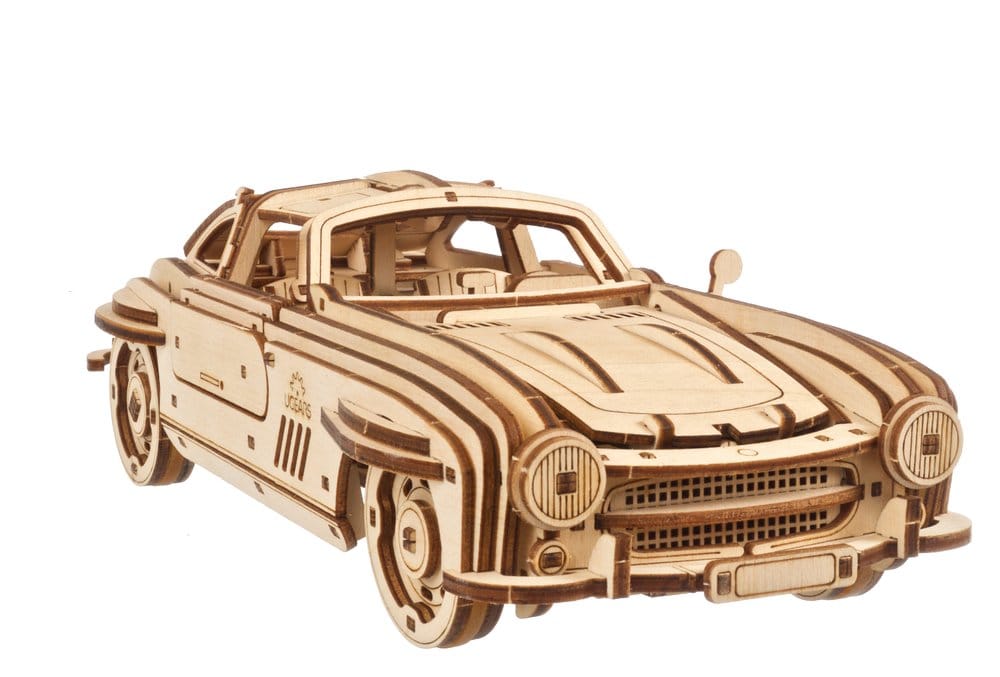 Ugears 3D-Holzpuzzle Flügeltüren-Sportcoupé Image 17