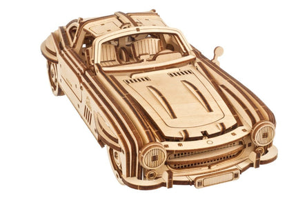 Ugears 3D-Holzpuzzle Flügeltüren-Sportcoupé Image 18