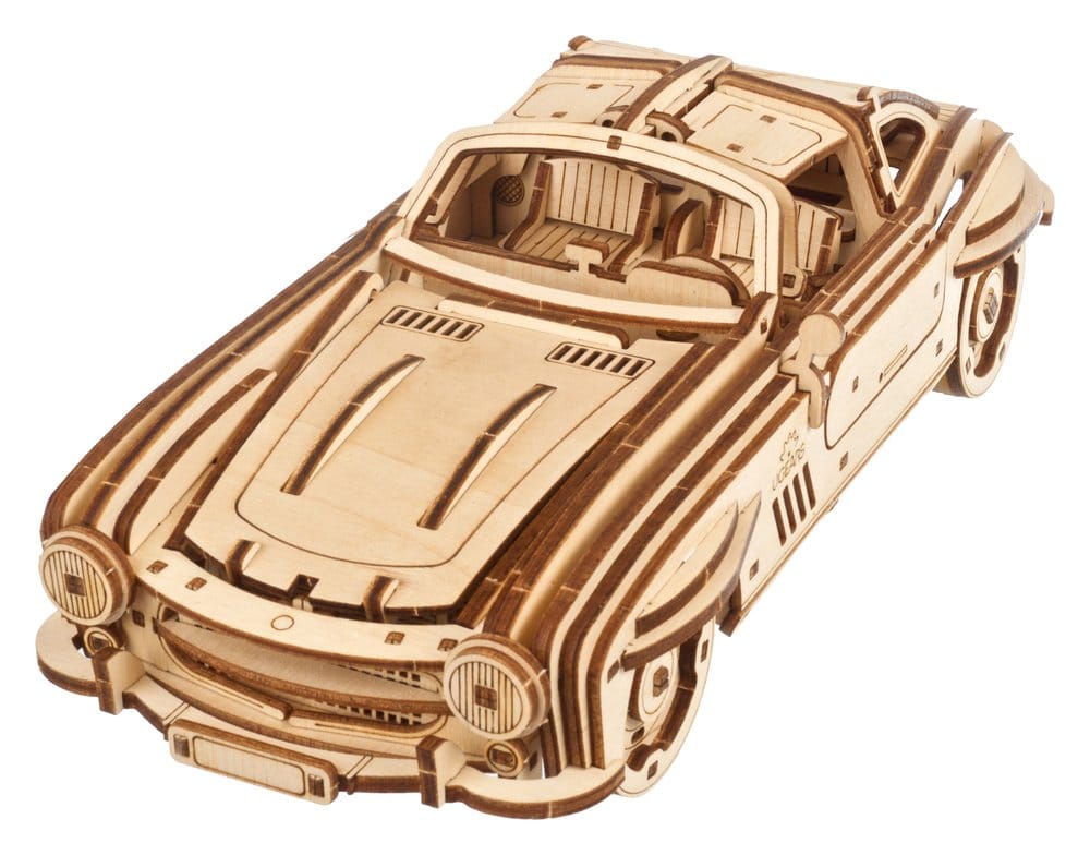 Ugears 3D-Holzpuzzle Flügeltüren-Sportcoupé Image 21