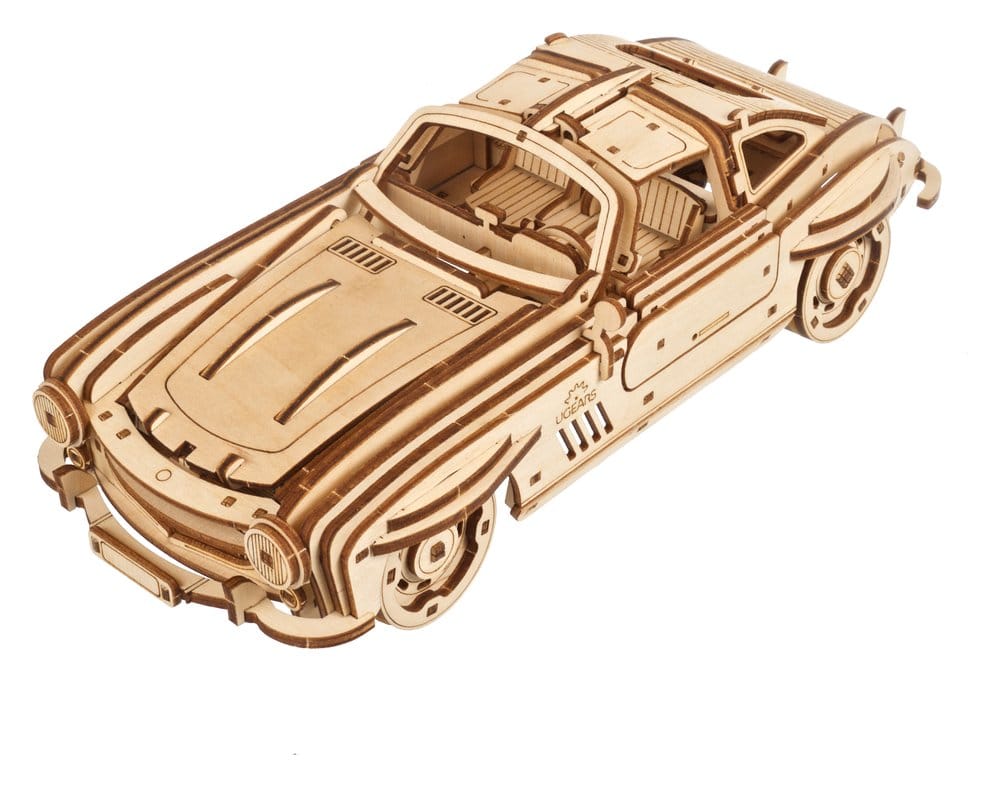 Ugears 3D-Holzpuzzle Flügeltüren-Sportcoupé Image 22