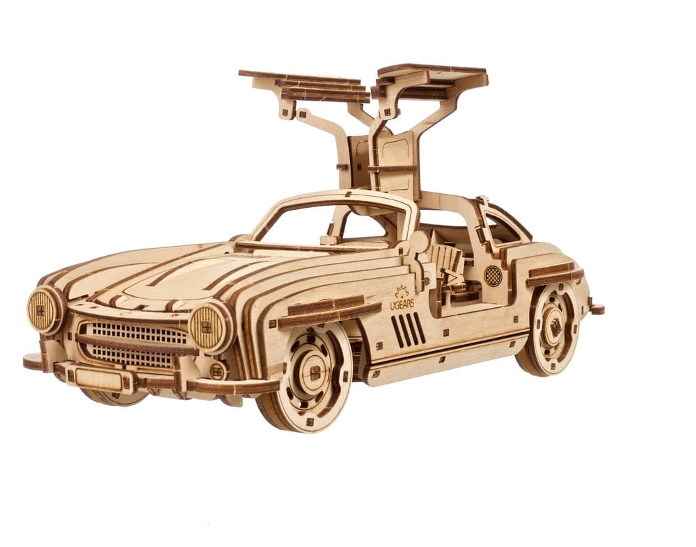 Ugears 3D-Holzpuzzle Flügeltüren-Sportcoupé Image 23
