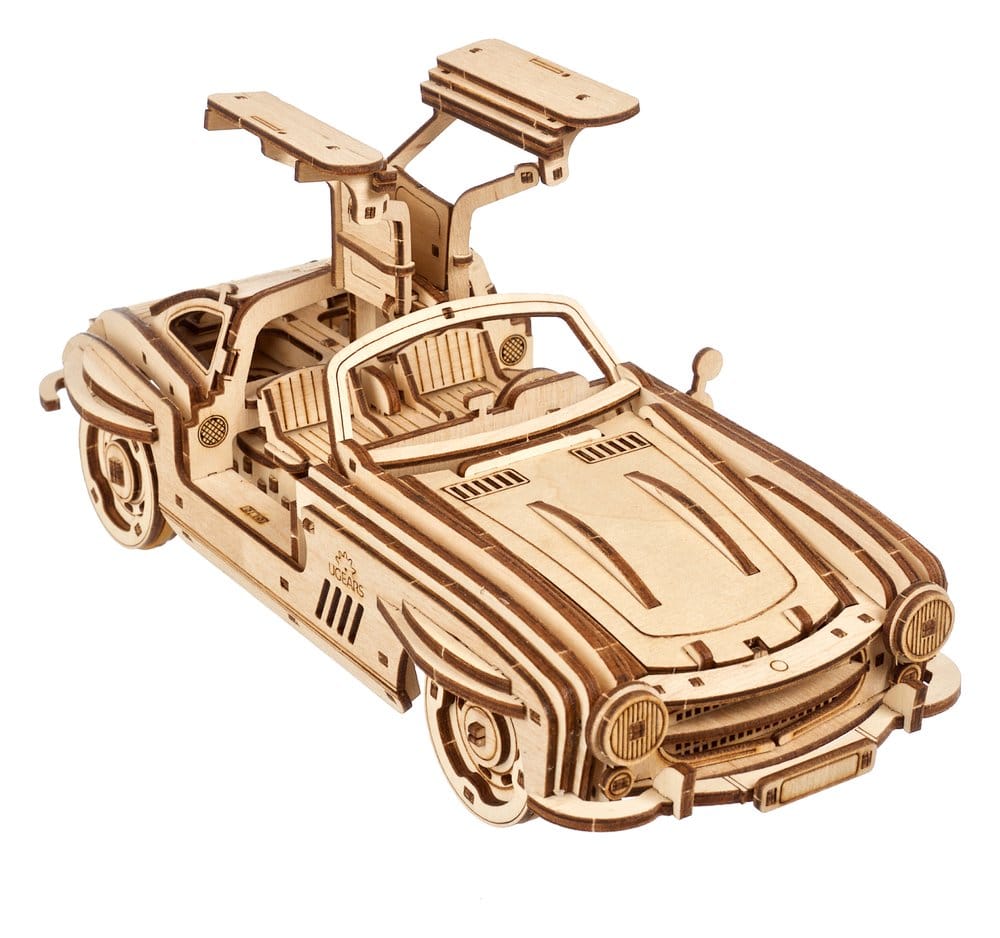 Ugears 3D-Holzpuzzle Flügeltüren-Sportcoupé Image 24