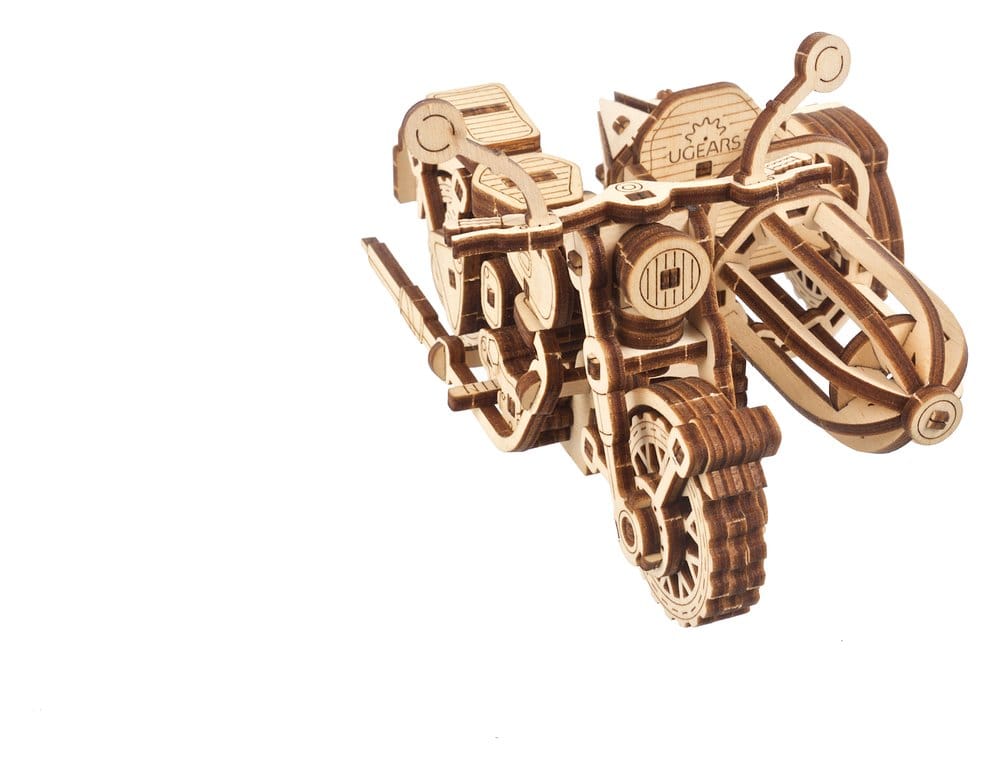 Harry Potter 3D-Holzpuzzle Hagrids fliegendes Motorrad Image 11