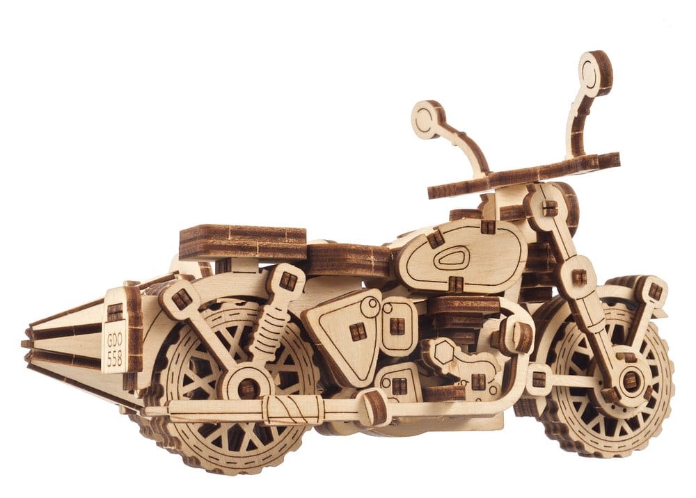 Harry Potter 3D-Holzpuzzle Hagrids fliegendes Motorrad Image 14