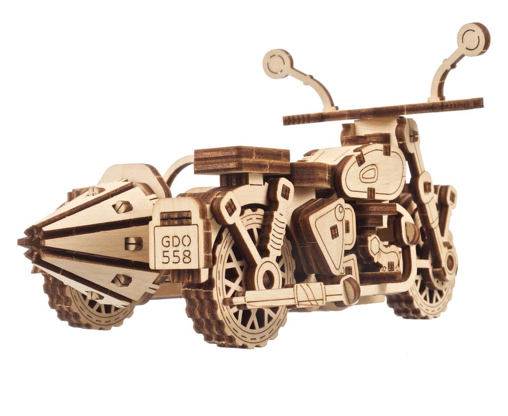 Harry Potter 3D-Holzpuzzle Hagrids fliegendes Motorrad Image 15