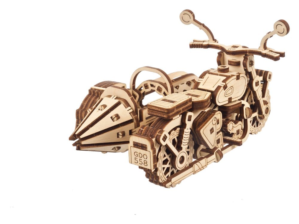 Harry Potter 3D-Holzpuzzle Hagrids fliegendes Motorrad Image 16