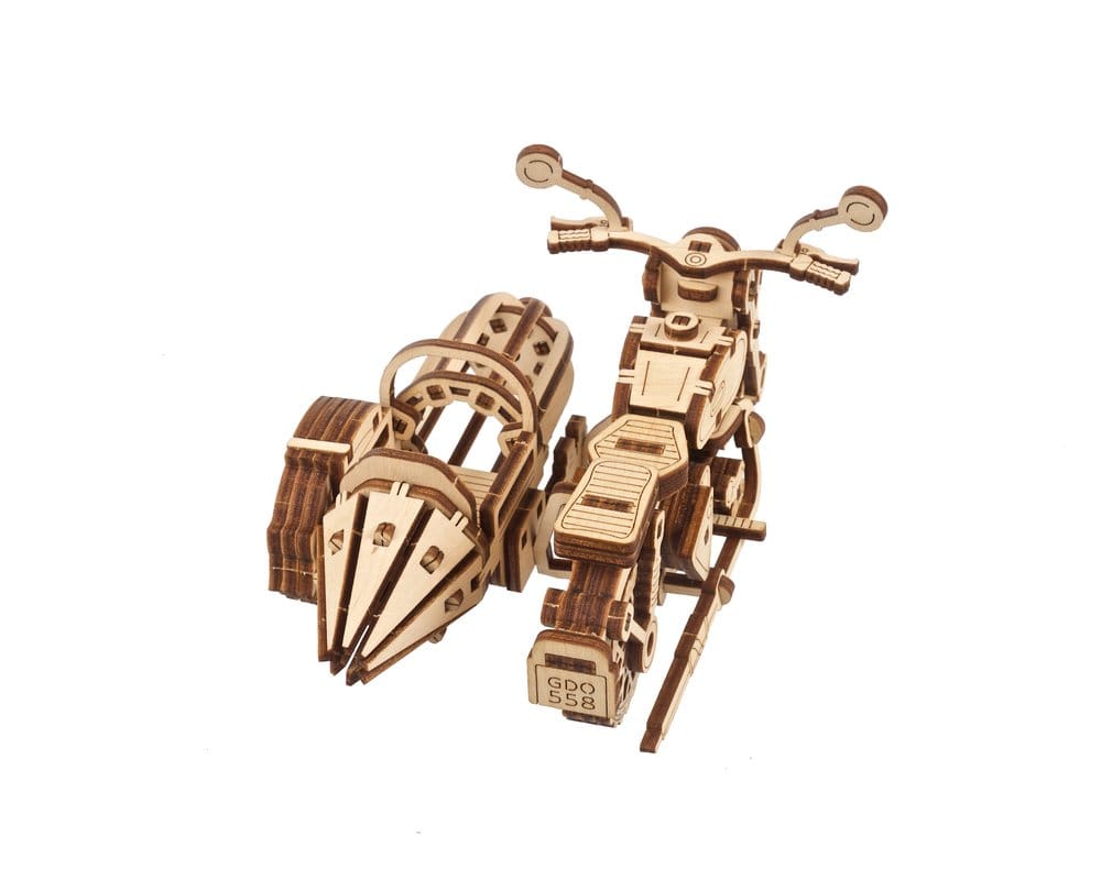 Harry Potter 3D-Holzpuzzle Hagrids fliegendes Motorrad Image 18
