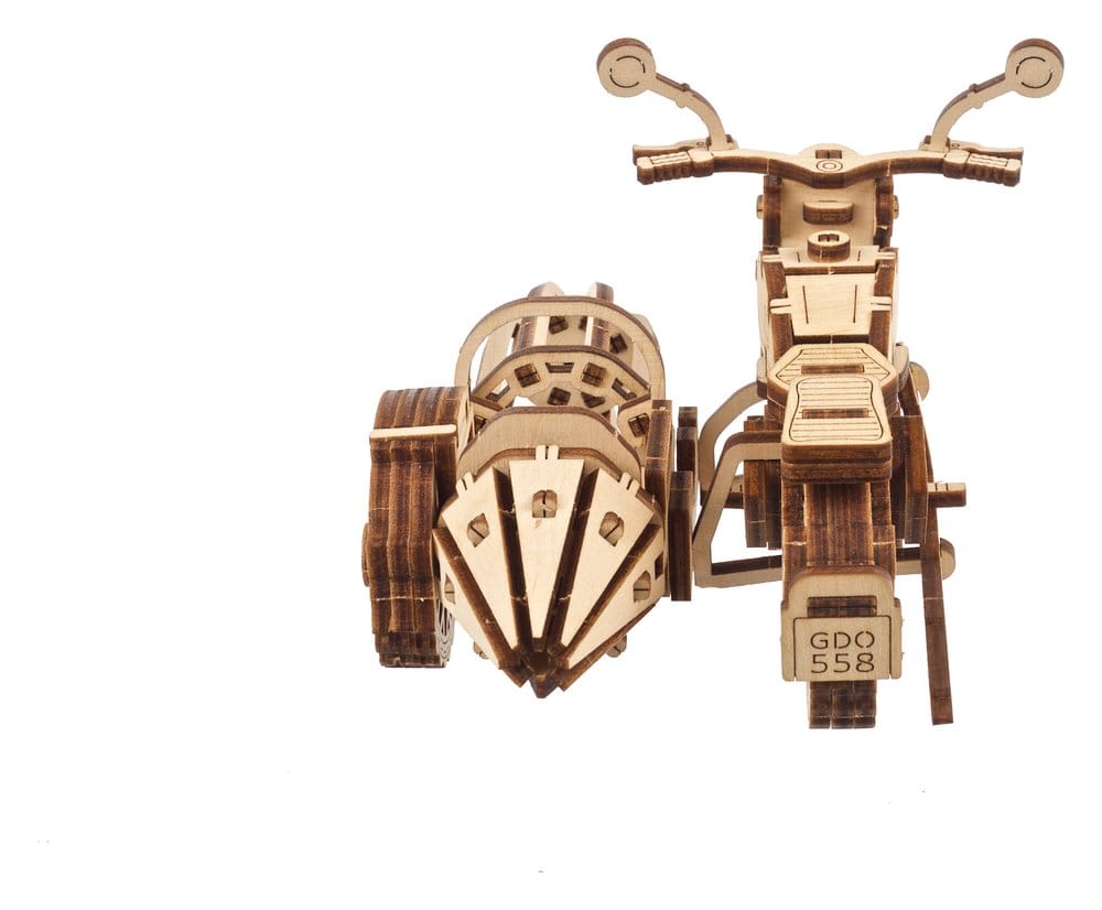 Harry Potter 3D-Holzpuzzle Hagrids fliegendes Motorrad Image 20