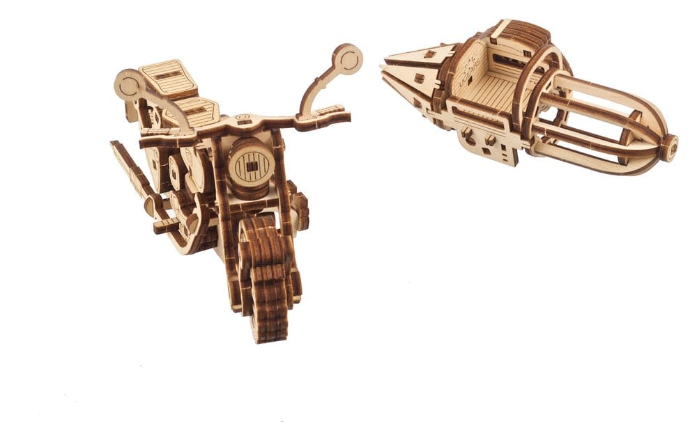 Harry Potter 3D-Holzpuzzle Hagrids fliegendes Motorrad Image 26