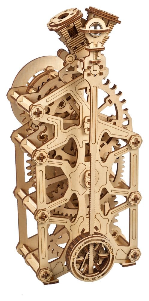 Ugears 3D-Holzpuzzle Motoren-Uhr Image 11
