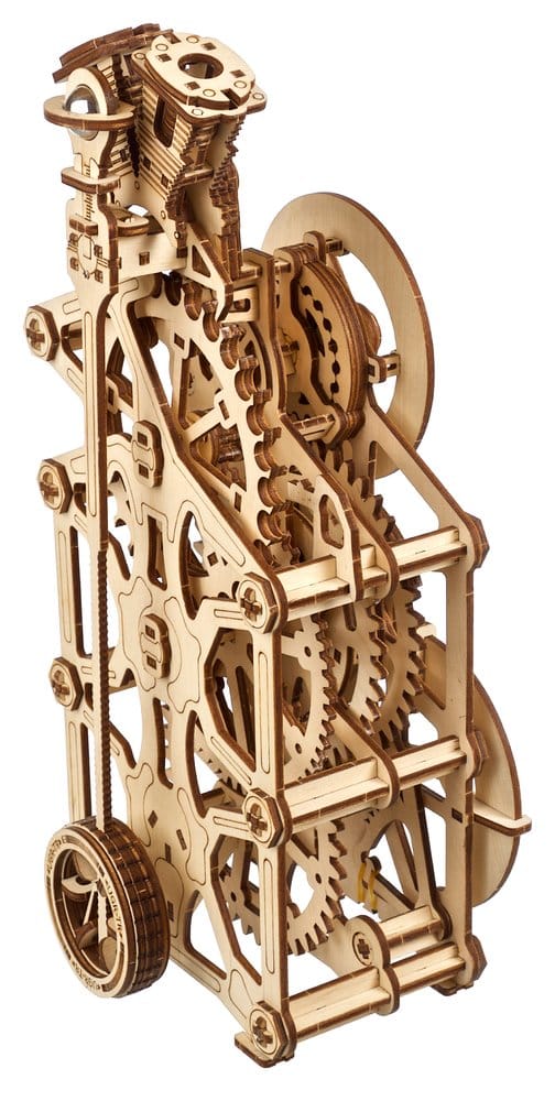 Ugears 3D-Holzpuzzle Motoren-Uhr Image 12