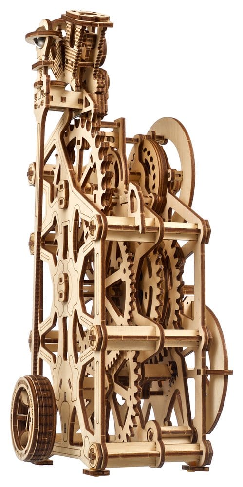 Ugears 3D-Holzpuzzle Motoren-Uhr Image 13