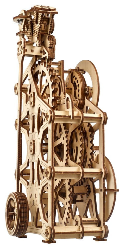 Ugears 3D-Holzpuzzle Motoren-Uhr Image 13