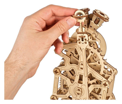 Ugears 3D-Holzpuzzle Motoren-Uhr Image 23