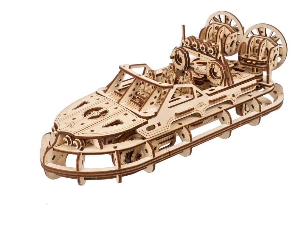 Ugears 3D-Holzpuzzle Rettungs-Luftkissenboot Image 1