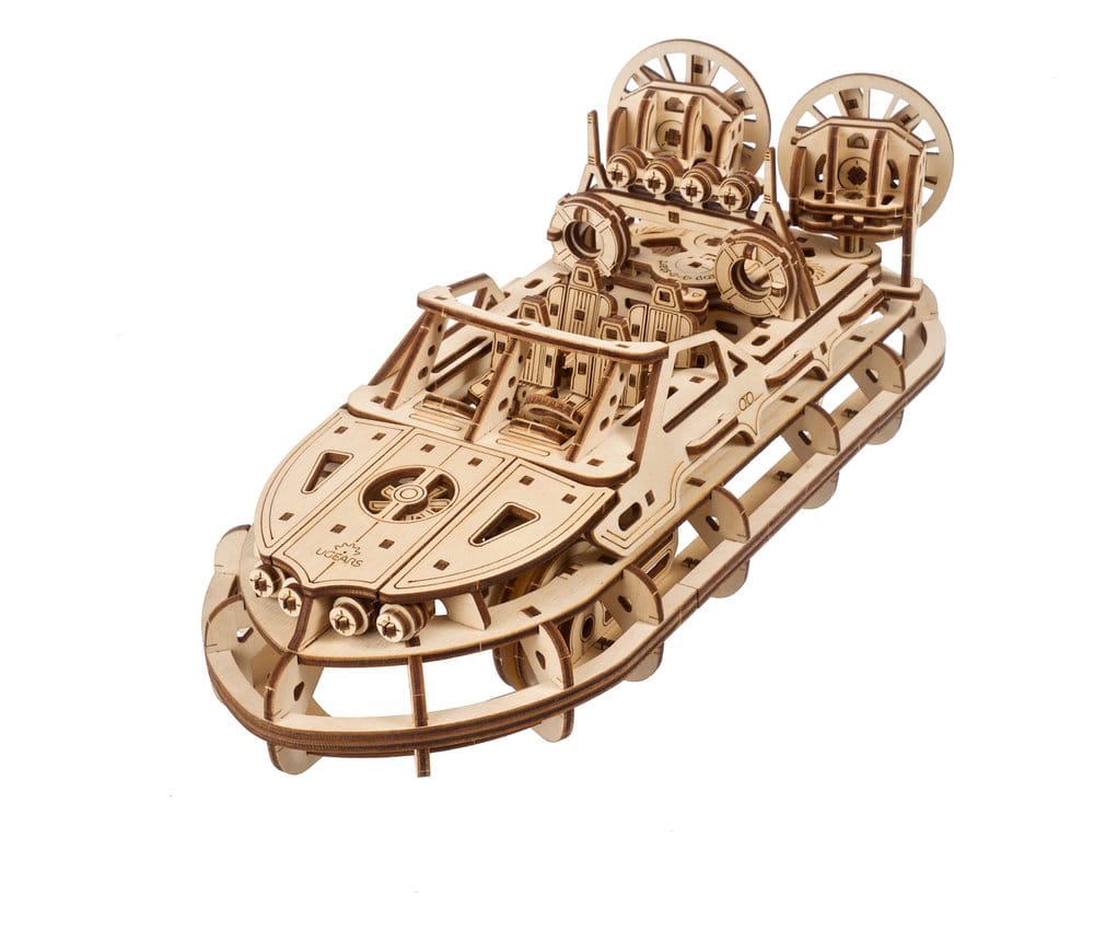 Ugears 3D-Holzpuzzle Rettungs-Luftkissenboot Image 4