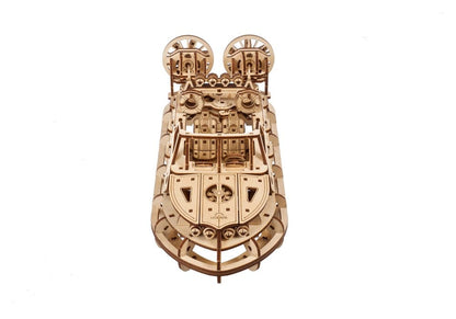 Ugears 3D-Holzpuzzle Rettungs-Luftkissenboot Image 6