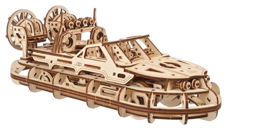 Ugears 3D-Holzpuzzle Rettungs-Luftkissenboot Image 7