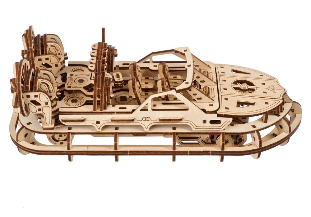 Ugears 3D-Holzpuzzle Rettungs-Luftkissenboot Image 10