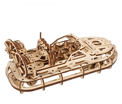 Ugears 3D-Holzpuzzle Rettungs-Luftkissenboot Image 11