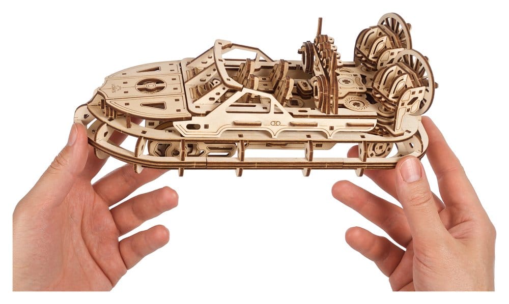 Ugears 3D-Holzpuzzle Rettungs-Luftkissenboot Image 23