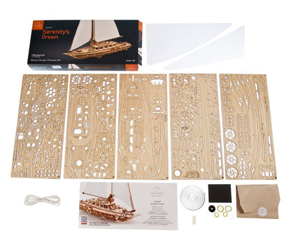 Ugears 3D-Holzpuzzle Serenity's Dream Image 26