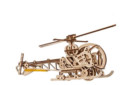 Ugears 3D-Holzpuzzle Mini-Hubschrauber Image 3