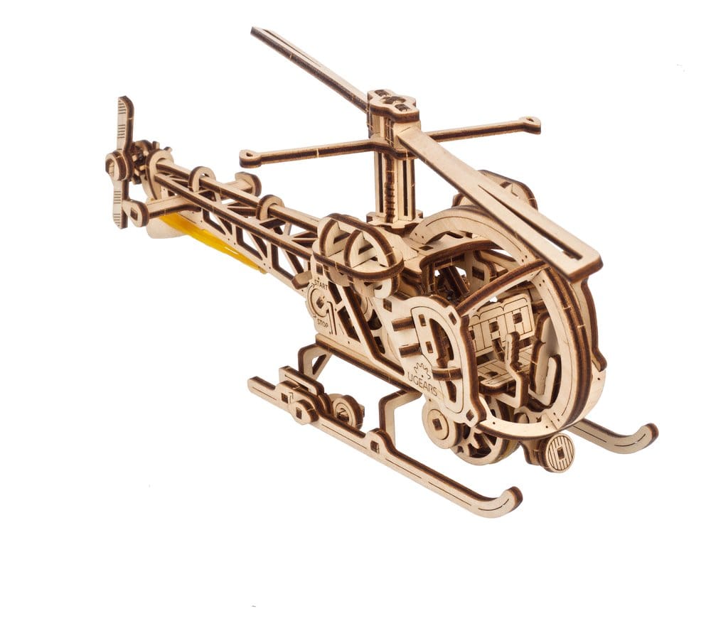 Ugears 3D-Holzpuzzle Mini-Hubschrauber Image 6