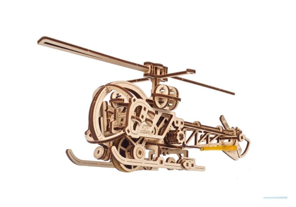 Ugears 3D-Holzpuzzle Mini-Hubschrauber Image 8