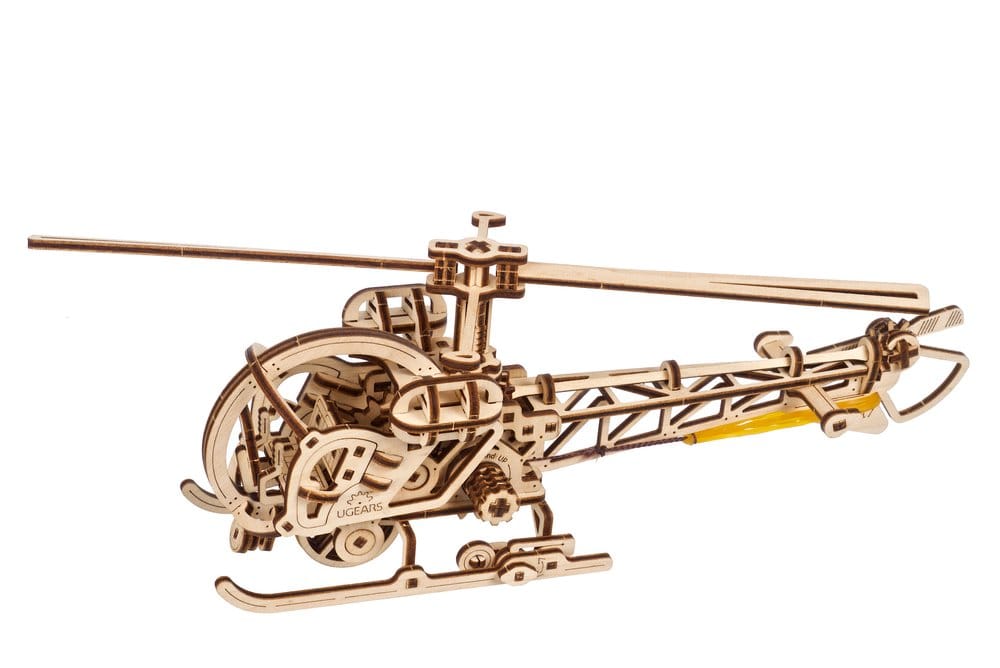 Ugears 3D-Holzpuzzle Mini-Hubschrauber Image 10
