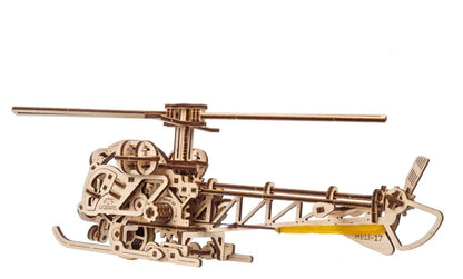Ugears 3D-Holzpuzzle Mini-Hubschrauber Image 12