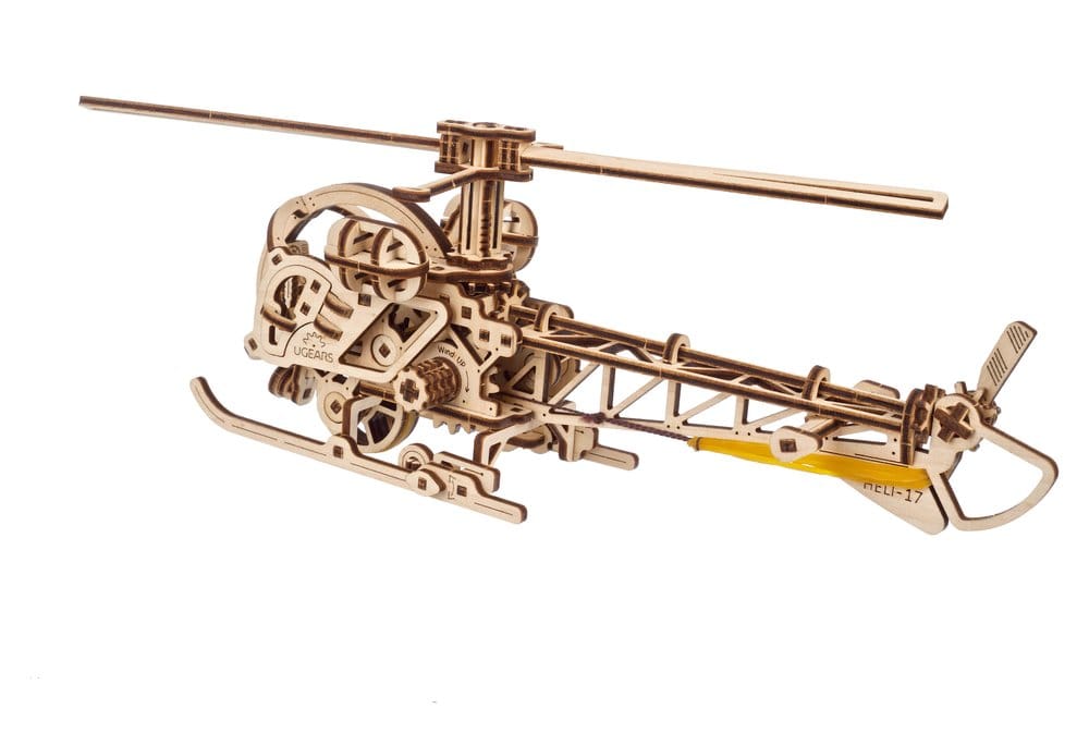 Ugears 3D-Holzpuzzle Mini-Hubschrauber Image 13