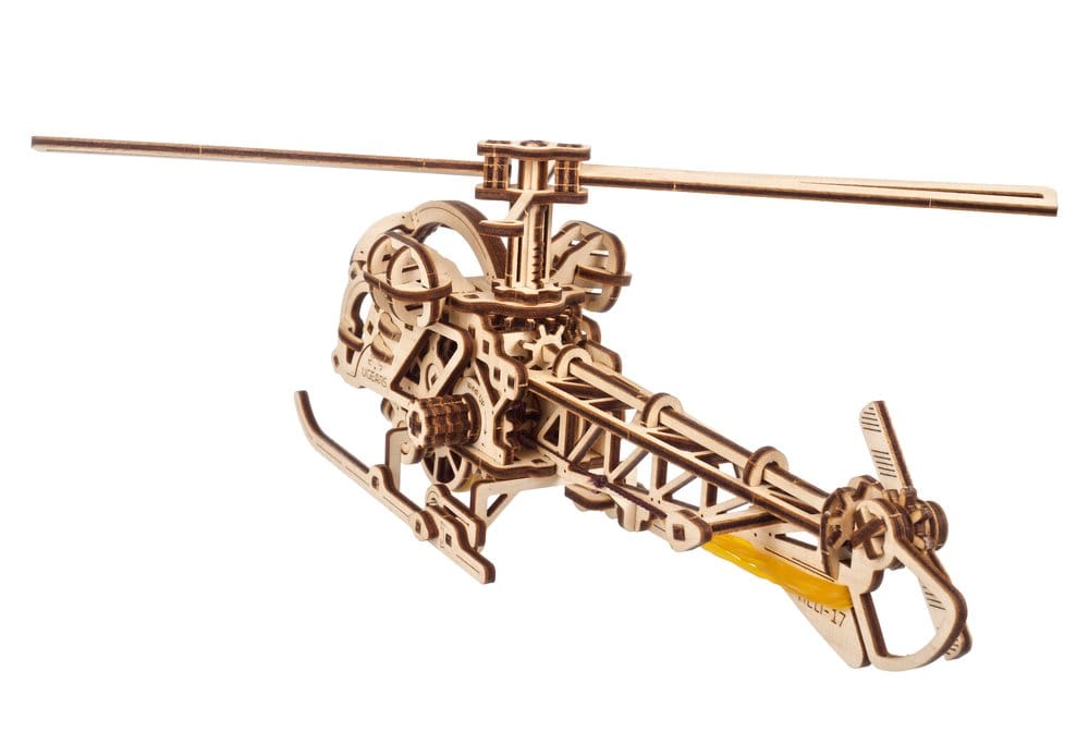 Ugears 3D-Holzpuzzle Mini-Hubschrauber Image 14