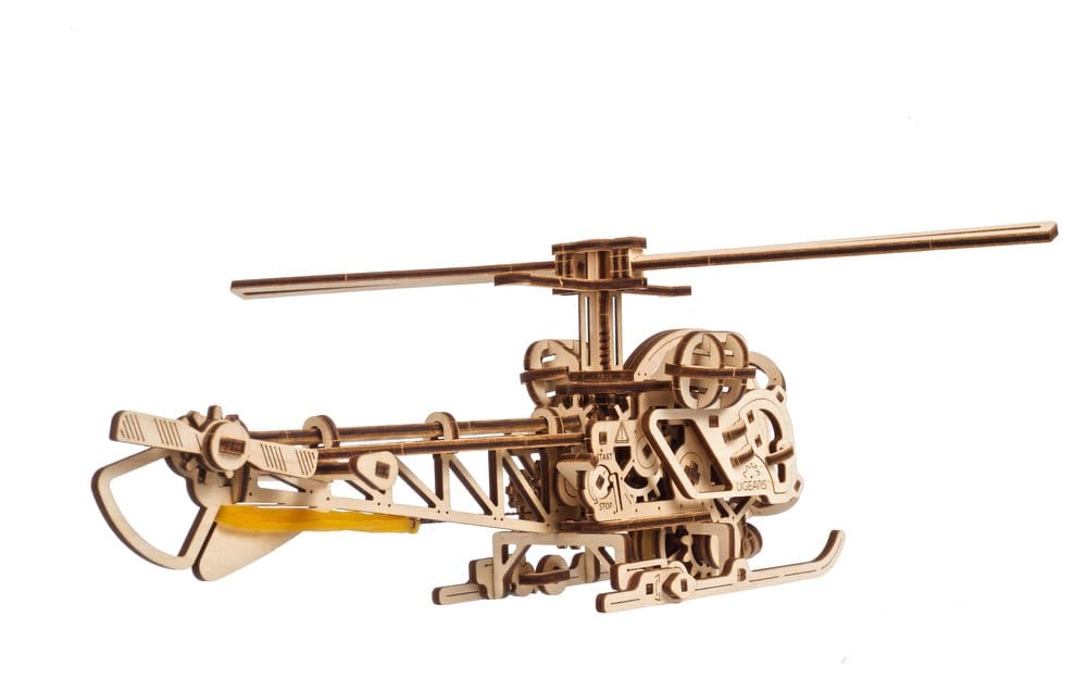 Ugears 3D-Holzpuzzle Mini-Hubschrauber Image 19