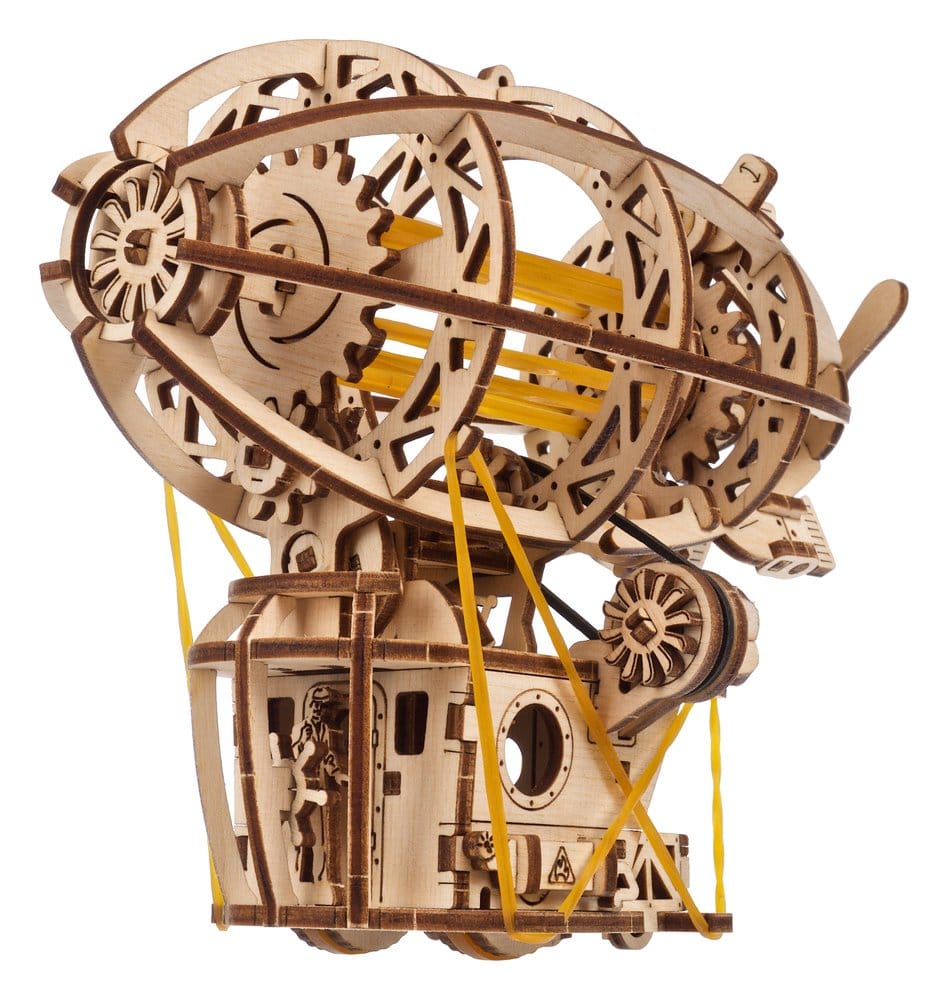 Ugears 3D-Holzpuzzle Steampunk-Luftschiff Image 1