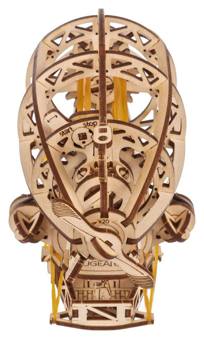 Ugears 3D-Holzpuzzle Steampunk-Luftschiff Image 20