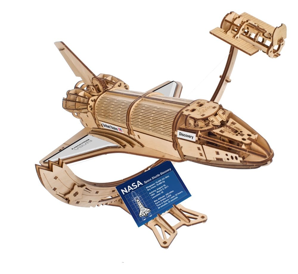 NASA 3D-Holzpuzzle Space Shuttle Discovery Image 1