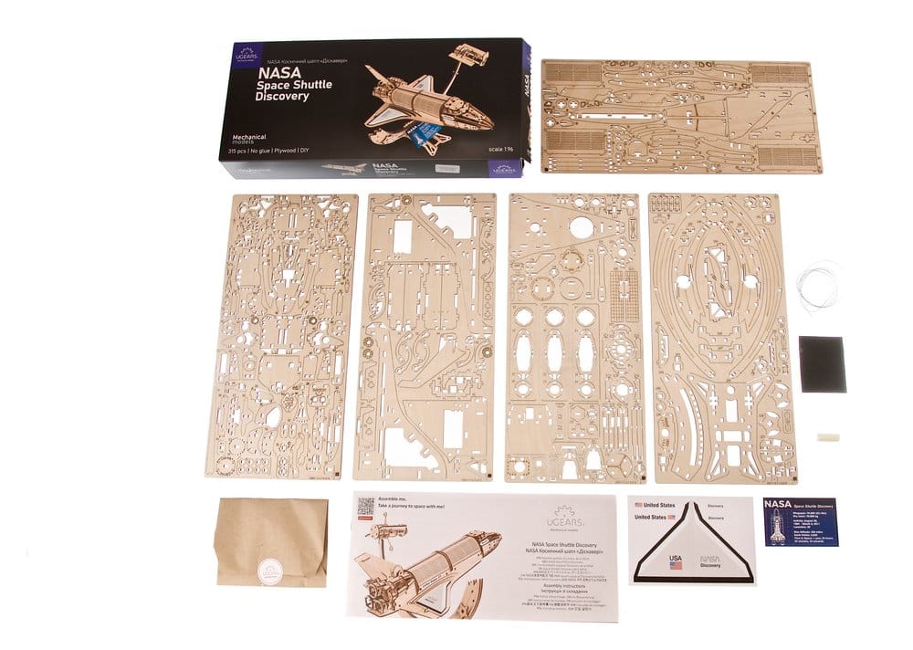 NASA 3D-Holzpuzzle Space Shuttle Discovery Image 26