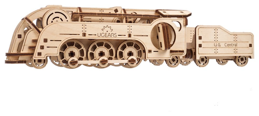 Ugears 3D-Holzpuzzle Mini-Lokomotive Image 3