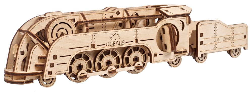 Ugears 3D-Holzpuzzle Mini-Lokomotive Image 4