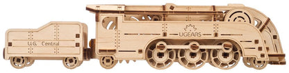 Ugears 3D-Holzpuzzle Mini-Lokomotive Image 11