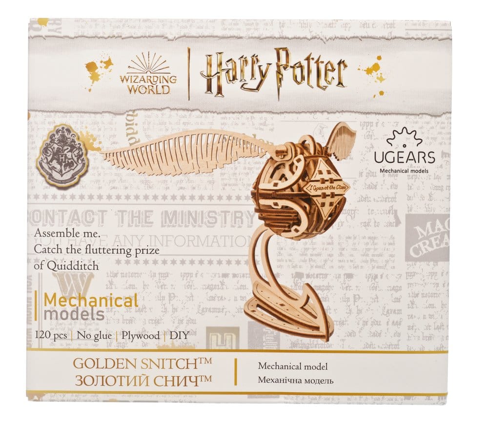 Harry Potter 3D-Holzpuzzle Goldener Schnatz Image 17