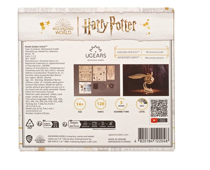 Harry Potter 3D-Holzpuzzle Goldener Schnatz Image 18