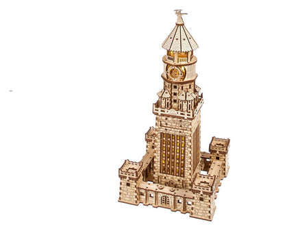Ugears 3D-Holzpuzzle Leuchtturm von Alexandria Image 5