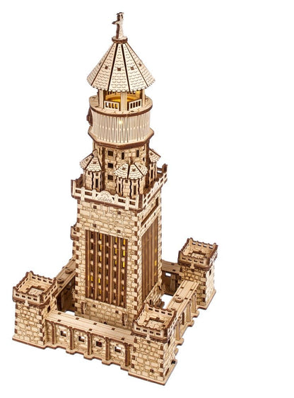 Ugears 3D-Holzpuzzle Leuchtturm von Alexandria Image 11