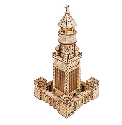 Ugears 3D-Holzpuzzle Leuchtturm von Alexandria Image 13