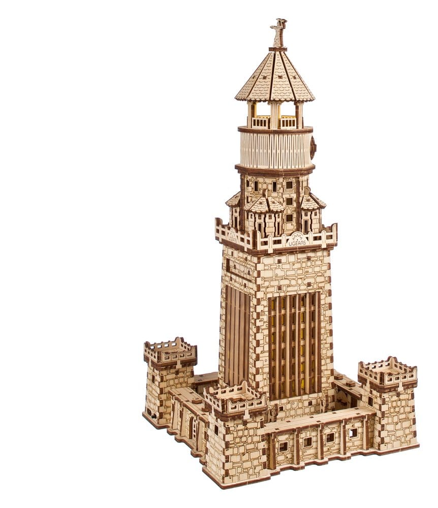 Ugears 3D-Holzpuzzle Leuchtturm von Alexandria Image 19